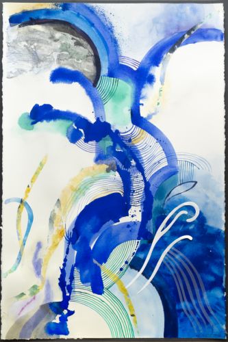 Splash VIII - Blue Cascade